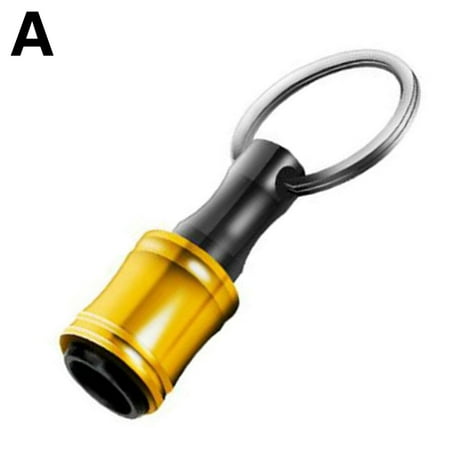 

1/4 Hex Shank Quick Release Keychain Screwdriver Drill Bits Bit X Holder H0B1