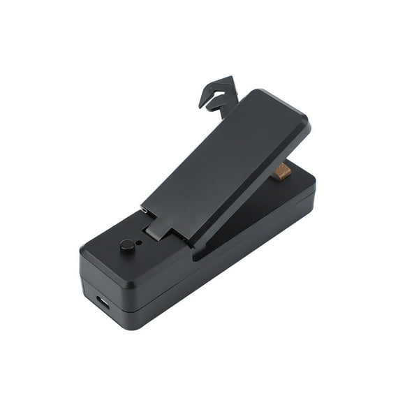 Hiroke Mini-scelleuse de Sacs Scelleuse de Sacs Chauffants Rechargeable 2 en 1, Thermoscelleuse Portable et Coupeuse pour Sacs en Plastique, Campagne de Pique-Nique en Plein Air, Stockage de Nourriture