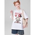 thumbnail image 1 of Valentine's Day "You Have Me" Print Women's T-Shirt - Casual & Sporty Round Neck, Long Sleeve, in Camisetas para mujer, lindas camisetas con estampado gráfico, de manga corta, estilo casual, para ve, 1 of 7