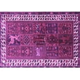 thumbnail image 1 of Ahgly Company Indoor Rectangle Persian Purple Traditional Area Rugs, 8' x 10', 1 of 4