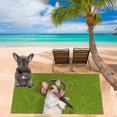 thumbnail image 6 of Boovnll Beach Towel, Sand Free Lightweight Microfiber Oversized Beach Towels Quick Dry for Beach Yoga Gym Pool, Beach Accessories, 30x60", 6 of 8