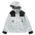 thumbnail image 2 of Delayuji Womens Jumper Jacket Loose Fit Functional Mountaineering Leisure Anti Wind Hooded Jacket Warm Coat Outdoor Spring Trendy, 2 of 4