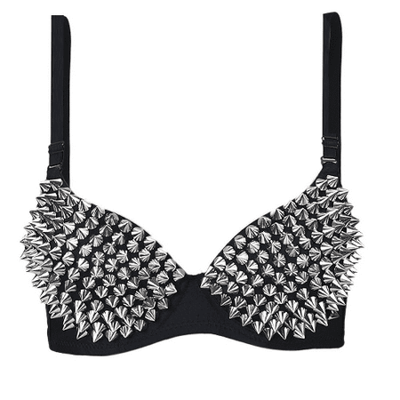 

Star Love Rivet Bra Underwear Nightclub Female Singer Performance Costume Stage Bra