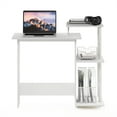 thumbnail image 5 of Furinno Efficient Home Laptop Notebook Computer Desk, White/White, 5 of 6