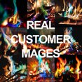thumbnail image 4 of 30g colorido llama color agente cambiante fiesta playa hoguera fiesta suministros ANGGREK Otros, 4 of 8