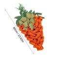 thumbnail image 5 of TAIAOJING Easter Artificial Lavender Carrot Wreath Flower Green Leaves Summer Fall Home Party Decorations, 5 of 8