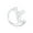 1x Left, variant on MaximalPower 1 PC Clear RIGHT Medium Replacement Earmold Earbud for Two-Way Radios