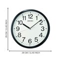 thumbnail image 4 of Reloj de pared Seiko Business 30 cm negro, 4 of 6
