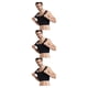 thumbnail image 3 of Toystoory Chalecos con forma de pecho para hombre, Control masculino, ginecomastia de mama, elevación de postura, corsé correcto, sujetador moldeador de No.1 3piezas Toystoory CBP236954, 3 of 6