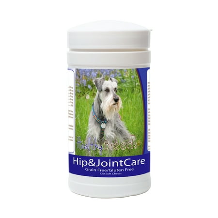 UPC: 0840235154020 | Healthy Breeds Miniature Schnauzer Hip and Joint Care