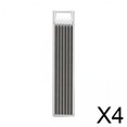 thumbnail image 1 of DYNWAVECA Recharges de Crayons de Charpentier 4x6x pour Projet DIY Crayons de Menuiserie Construction Noir, 1 of 10