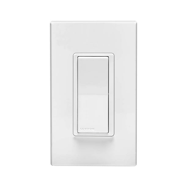 Leviton DW15S1BZ Decora Smart WiFi 15A Universal LED/Incandescent