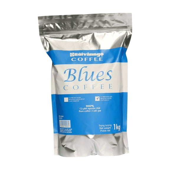IBVN Blues Ground Coffee 2.2 lbs( 1kg) | BUIVANNGO COFFEE | Vietnamese Coffee