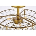 thumbnail image 5 of Savannah 16 inch flush mount in brass, 5 of 8