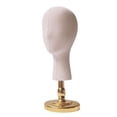 thumbnail image 4 of Yinanstore Mannequin Head Display Model Head,Multifunctional,Hat Rack Holder Hat Holder for Hats Headphone Caps Personal Use Gold Stand, 4 of 8