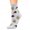 White, variant on Dyfzdhu Women Casual Print Cotton Pattern Lady Socks Tube Comfortable Socks
