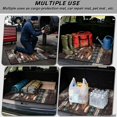 thumbnail image 3 of FOR U DESIGNS Tribal Geometric Aztec Horse Print Car Trunk Mat 29" x 39" Cargo Liner Non-Slip All Weather Durable Rear Protection for SUV Sedan Truck, 3 of 7