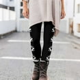thumbnail image 6 of Hvot&aat Game Day Football Leggings for Women Football Season Yoga Pants Tight Peach Hip Stretch Pants, 6 of 7