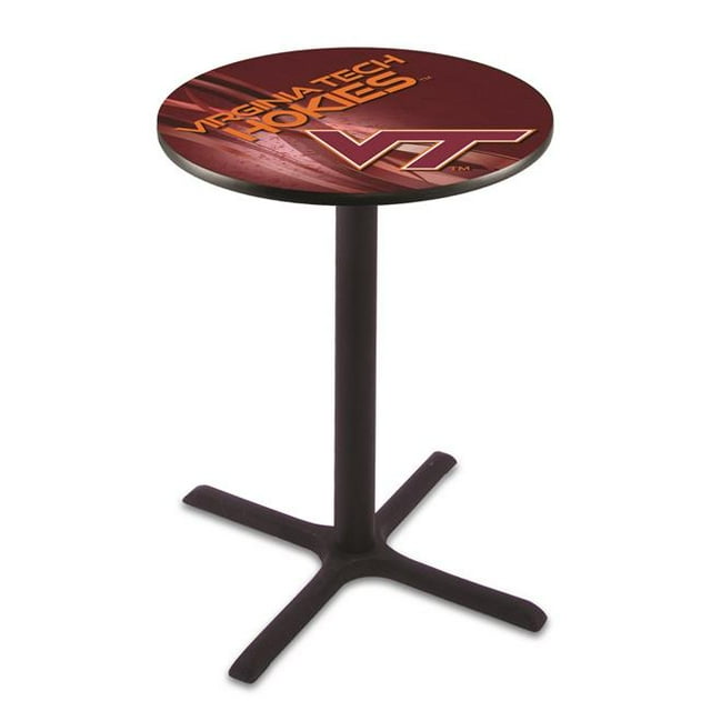 Holland Bar Stool L211B4228VATech-D2 42 in. Virginia Tech Hokies Pub Table with 28 in. Top