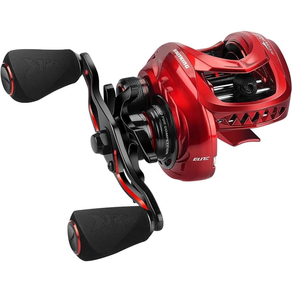 KastKing Baitcasting Fishing Reel, New AutoMag Dual Braking System,  17.64 LBs Carbon Fiber Drag,  9.1:1 Gear Ratios-MegaJaws Elite