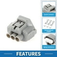 thumbnail image 4 of Conector de luz de señal de giro único a prueba de agua para Toyota Tacoma 97-19 No.9098011020, 4 of 6