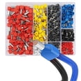 thumbnail image 1 of 750pcs Twin Wire Ferrules Kit Wire Terminal Ferrules Crimp Connector Twin Ferrules Dual Bootlace Fer, 1 of 5