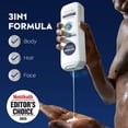 thumbnail image 5 of NIVEA MEN Sensitive Skin 3-in-1 Body Wash for Men, Bamboo Extract, Lightly Scented, 16.9 fl oz, 5 of 14