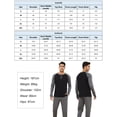 thumbnail image 4 of Mens Long Sleeve Pajama Set Men's Cotton Pajamas 2 Pieces Mens Warm Pajamas Set Long Sleeve and Pants Loungewear Set for Men, L-XXL, 4 of 11
