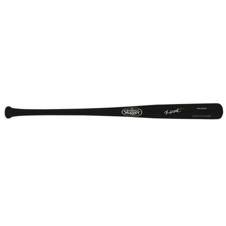 Lenny Dykstra Signed Louisville Slugger Pro Stock Black Baseball Bat