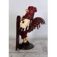 thumbnail image 7 of Large Rooster Butler Statue, 7 of 7