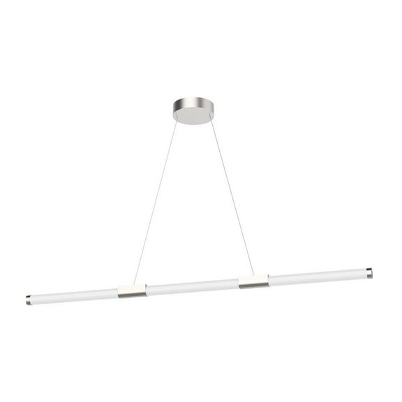 LP18648-BK-Kuzco Lighting-Akari - 40W LED Linear Chandelier-1.5 Inches Tall and 1.5 Inches Wide-Black Finish