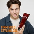 thumbnail image 3 of American Crew Men's Hair Styling Gel, Firm Hold, Non-Flaking, 8.4 fl oz, 3 of 8