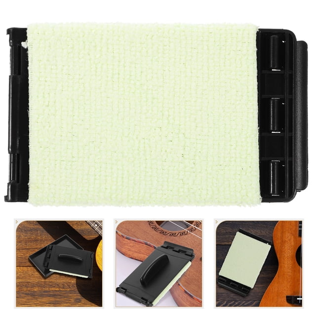 OUNONA 2Ud Kit De Limpieza Para Guitarra Con Para Color Negro Mantenimiento Efectivo