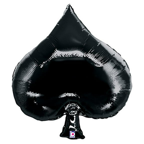LOONBALLOON Casino Balloons, 34″ CASINO SPADE