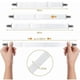 thumbnail image 2 of Elastic Bed Sheet Fastener, Adjustable Holder with Clips for Sheets, Sofa, Cover (White, 4-Pack, Extended Section), 2 of 5