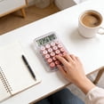 thumbnail image 4 of Kieccall Desktop Calculator Basic Calculating Tool for Office Home Daily Use Ideal for Math Calculation Accounting and Daily Number Computing, 4 of 6