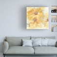 thumbnail image 3 of Chris Paschke 'Golden Clematis I' Canvas Art, 3 of 3