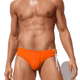 thumbnail image 4 of Bañador de cintura baja con triángulos y encaje unilateral para hombre, pantalones cortos sexys de nailon para aguas termales, bañador de moda, 4 of 5