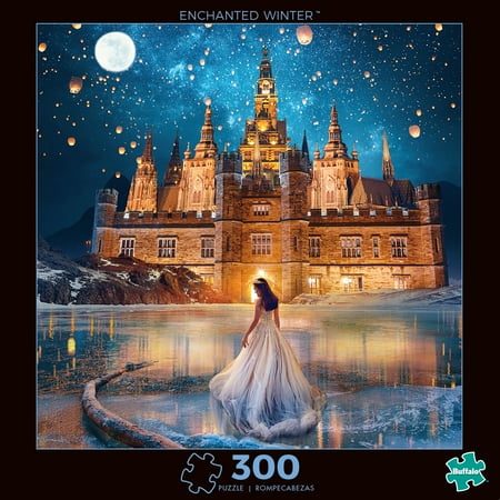 Buffalo Games Modern Photography Enchanted Winter 300 Piece Jigsaw Puzzle