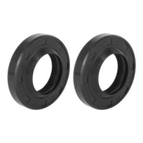 2pcs 21mm x 37mm x 7mm Black Rubber Motorbike Front Wheel Hub Seal for CG125