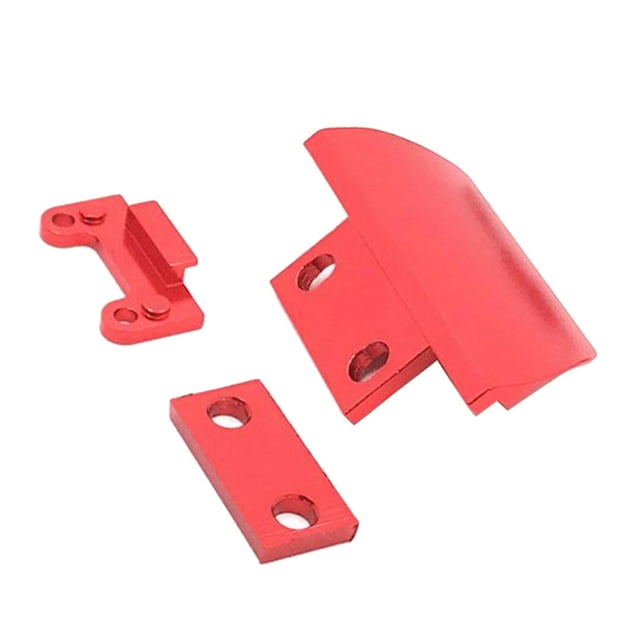 Parachoques delantero anticolisión Sunnimix para Wltoys 144001 camiones sobre rojo Parachoques anticolisión del coche RC