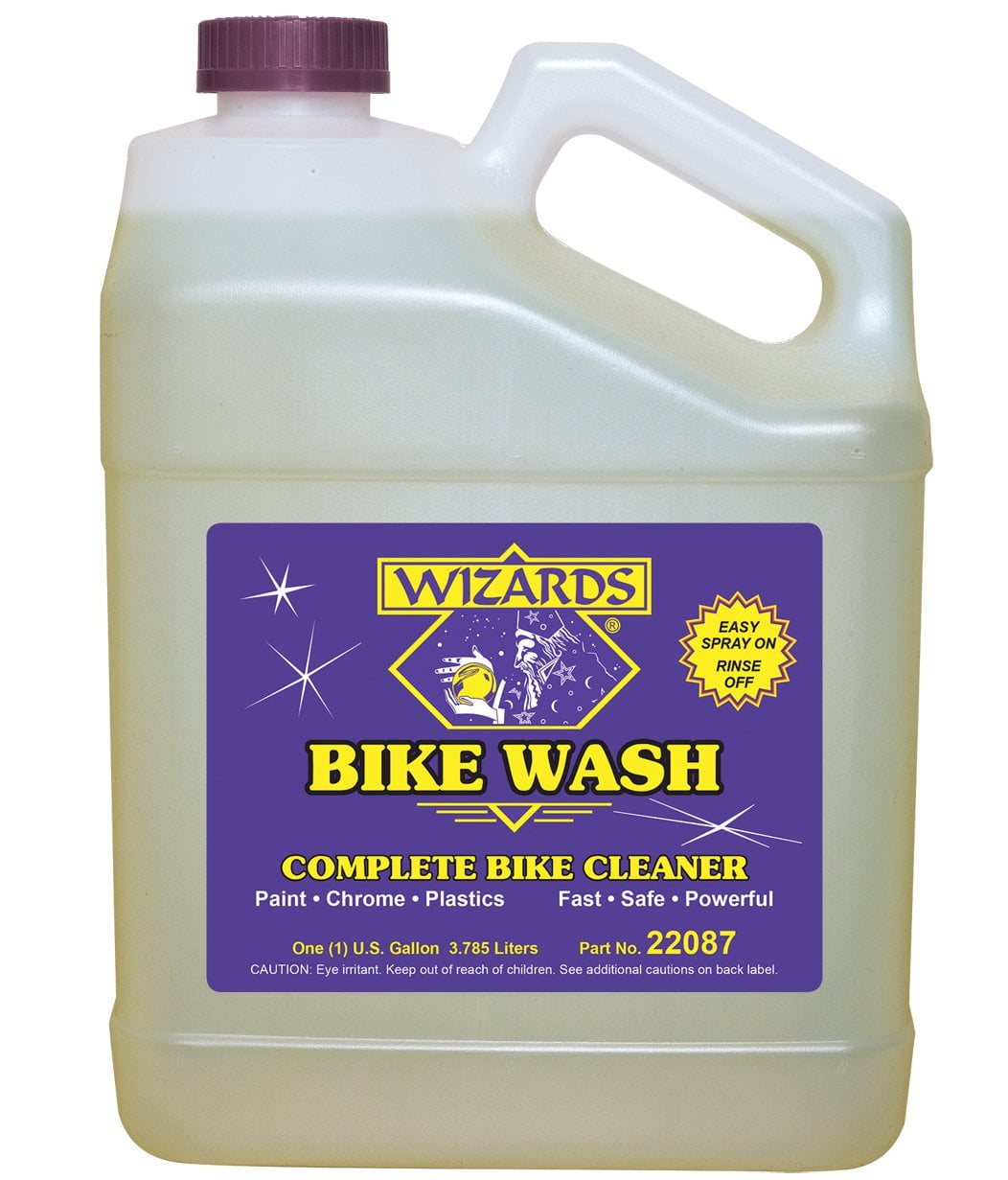 Wizards Bike Wash Cleaner For Motorcycle Washing Kit Quick Detailer