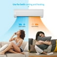 thumbnail image 7 of DISHUP 24000 BTU Mini Split Air Conditioner & Heater, 21 SEER2 Split Ac Unit, WIFI Enabled,  Remote Control, White, 7 of 7