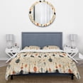 thumbnail image 3 of Designart "Desert Dream Weave" Beige Boho Bedding Covert Set - Bohemian & Eclectic Bed Set With 2 Shams, 3 of 5