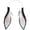 Black, variant on Jiibva Plush Lop Rabbit Ears Fascinator Headband - Fluffy Hair Accessory (9.06x7.09inch)