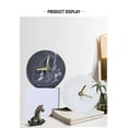 thumbnail image 3 of Nordic Cement Table Clock Desktop Decoration Mute Concrete Desk Clock Vintage Clock Cute Table Watch Smart Clock Drop Shipping, 3 of 4