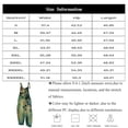 thumbnail image 2 of Spring Summer Plus Size Boho Overalls for Women Cloth Floral Printed Jumpsuits Spaghetti Strap Rompers Beige 3XL, 2 of 3