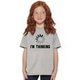 thumbnail image 4 of Thinking Loading Computer Nerd Geek Crewneck T Shirts Boy Girl Teen Brisco Brands XS, 4 of 6
