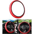 thumbnail image 1 of YISITIAN Bling Elastic Stretch Car Steering Wheel Cover,14.5-15 Inch Crystal Rhinestone Vehicle Steer Wheel Protector,Anti-Slip Diamond Auto Interior Accessories,Universal for Most Cars CJ919-50127, 1 of 6