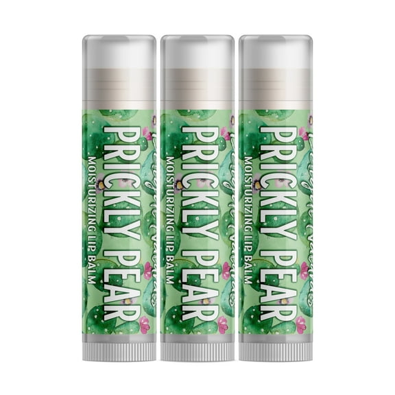 Delight Naturals Prickly Pear Lip Balm - 3 Pack